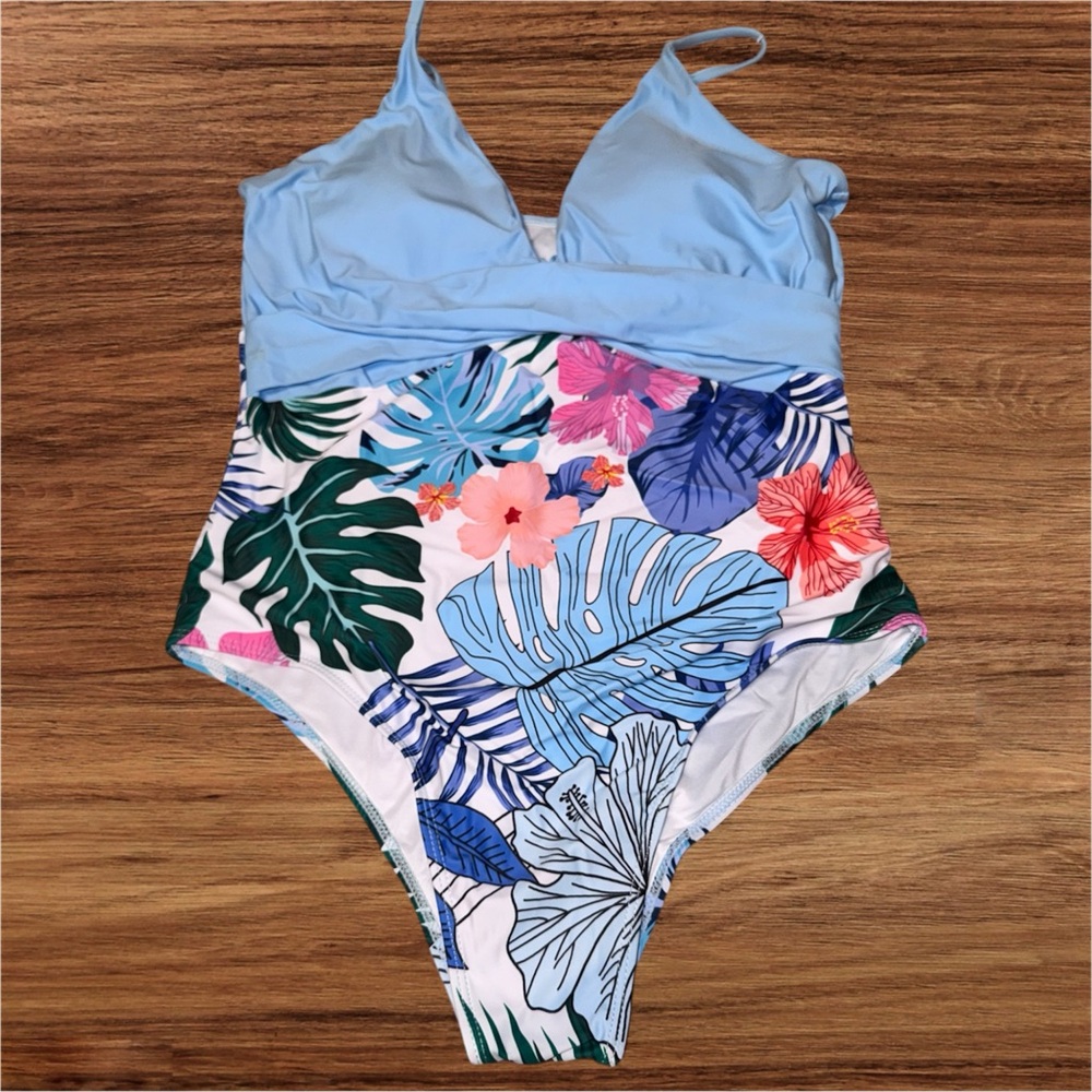 Tropical Floral Swimsuit